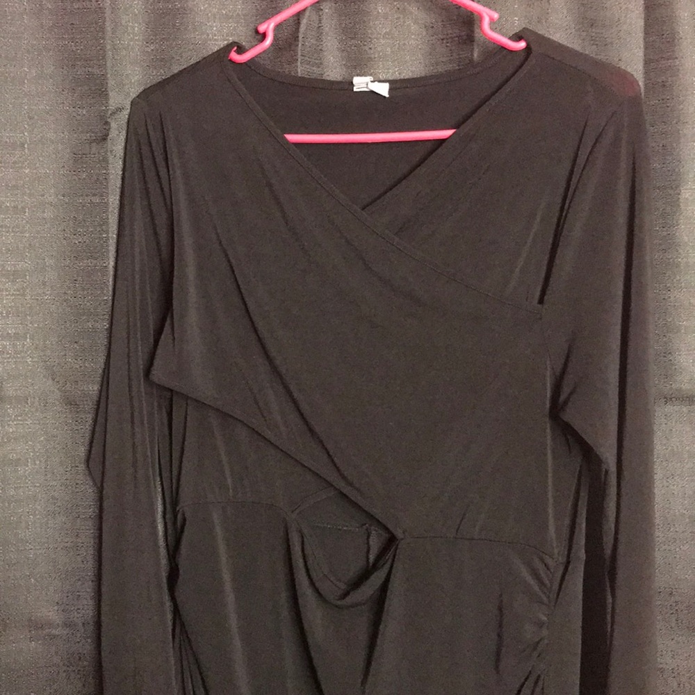 ASOS Black Dress with peek a boo hole